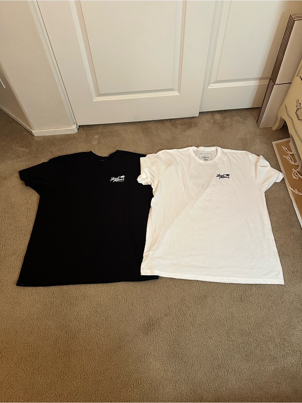 Classic Logo Short Sleeve Tee - Black & White